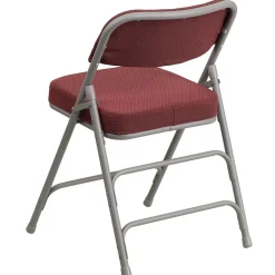 Folding & Stacking*Flash Furniture HERCULES Series Fabric Folding Chair, Burgundy, 2/Pack (2AWMC320AFBG)