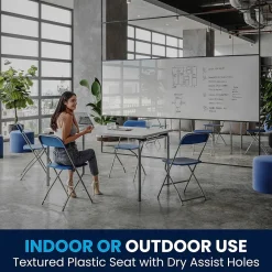 Folding & Stacking*Flash Furniture HERCULES Series Plastic Banquet/Reception Chair, Blue, 2/Pack (2LEL3BLUE)