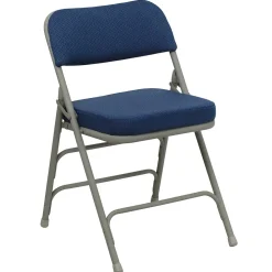 Folding & Stacking*Flash Furniture HERCULES Series Fabric Folding Chair, Navy, 2/Pack (2HAMC320AFNVY)