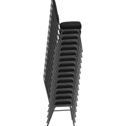 Folding & Stacking*Flash Furniture HERCULES Series Fabric Stacking Banquet Chair, Gray Dot/Silver Frame (FDC01S6)