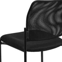 Folding & Stacking*Flash Furniture Jana Mesh Stackable Side Chair, Black (GO5152)