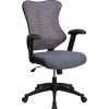 Office Chairs*Flash Furniture Kale Ergonomic Mesh Swivel High Back Executive Office Chair, Gray (BLZP806GY)