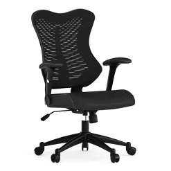Office Chairs*Flash Furniture Kale Ergonomic Mesh Swivel High Back Executive Office Chair, Black (BLZP806BK)