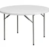 Folding Tables*Flash Furniture Kathryn Folding Table, 48" x 48", Granite White (RB48R)