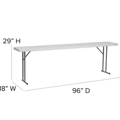 Folding Tables*Flash Furniture Kathryn Folding Table, 96