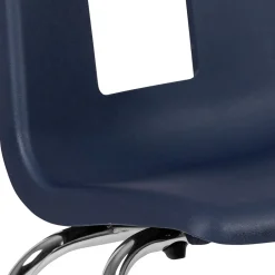 Folding & Stacking*Advantage Flash Furniture Mickey Plastic/Steel Student Stacking Chair, Navy, 4/Pack (ADVSSC18NAVY)