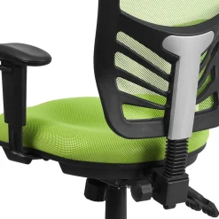 Ergonomic Chairs*Flash Furniture Nicholas Ergonomic Mesh Swivel Mid-Back Multifunction Executive Office Chair, (HL0001GN) Green
