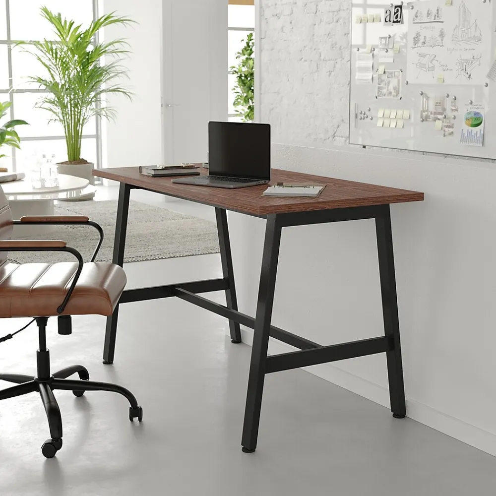 Conference Room Tables*Flash Furniture Redmond 48"W x 24"D Conference Table, Laminate, Walnut (MTM4824WLTABF)