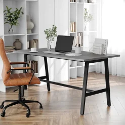 Conference Room Tables*Flash Furniture Redmond 60"W x 30"D Conference Table, Laminate, Gray Oak (MTM6030LTGRYABF)