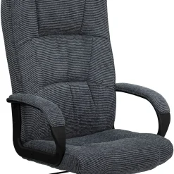 Office Chairs*Flash Furniture Rochelle Fabric Swivel High Back Executive Office Chair, Gray (BT9022BK)
