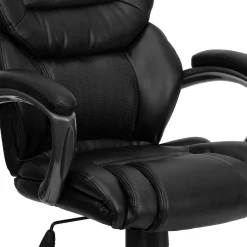 Office Chairs*Flash Furniture Stella Ergonomic LeatherSoft Swivel High Back Executive Office Chair, Black (GO901BK)