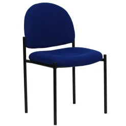 Folding & Stacking*Flash Furniture Tania Fabric Stackable Side Reception Chair, Navy (BT5151NVY)