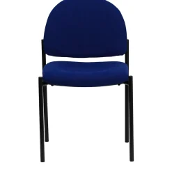 Folding & Stacking*Flash Furniture Tania Fabric Stackable Side Reception Chair, Navy (BT5151NVY)