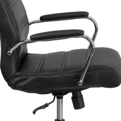 Ergonomic Chairs*Flash Furniture Whitney Ergonomic LeatherSoft Swivel High Back Executive Office Chair, Black/Chrome (GO2286HBK)