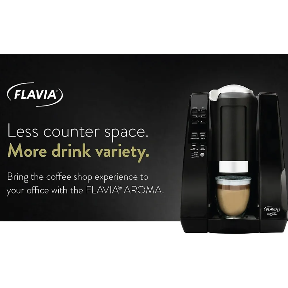 Flavia AROMA 10-Cup Commercial Automatic Coffee Maker, Black (18000564)