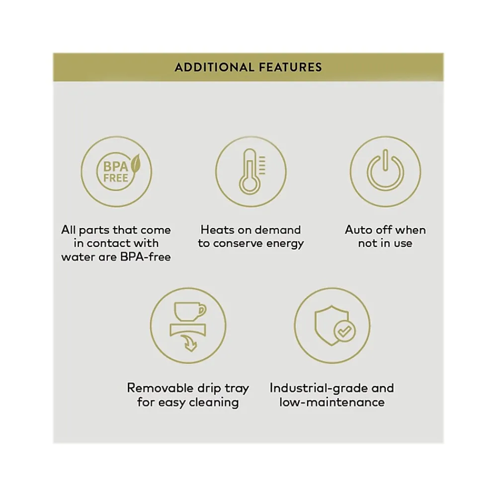 Flavia AROMA 10-Cup Commercial Automatic Coffee Maker, Black (18000564)