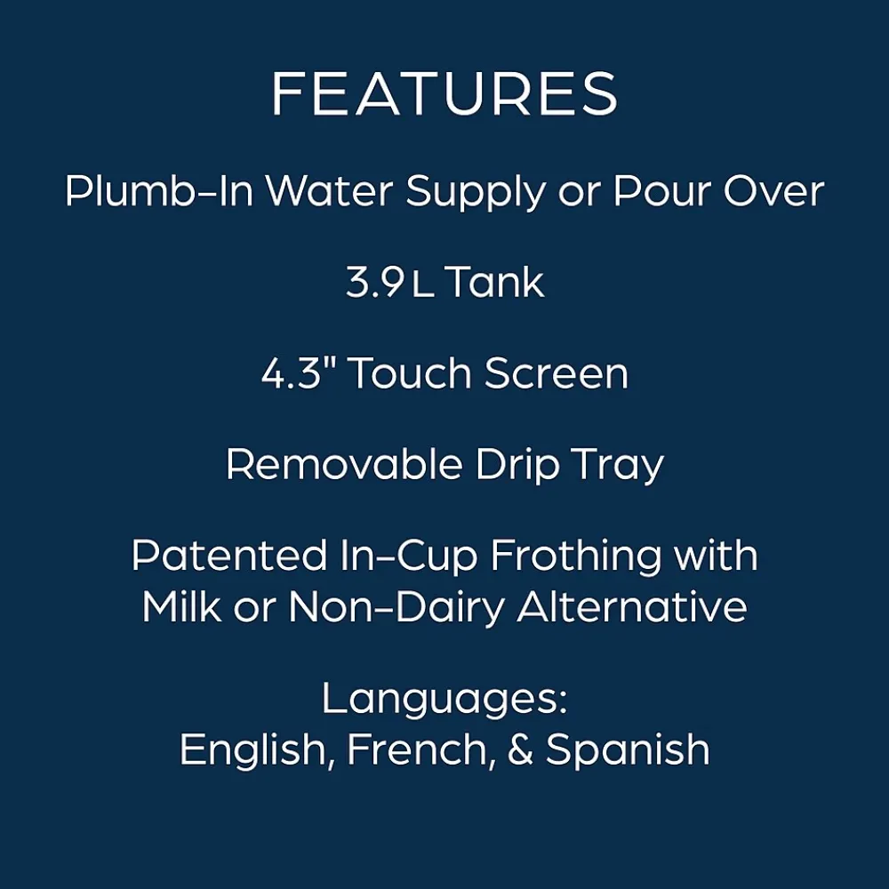 Flavia C300 Commercial Single Serve Coffee Brewer, Black (18000587)