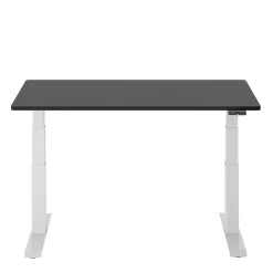 Standing Desks*FlexiSpot E7 Series 60"W Electric Adjustable Standing Desk, Black/White (E7W6024B)