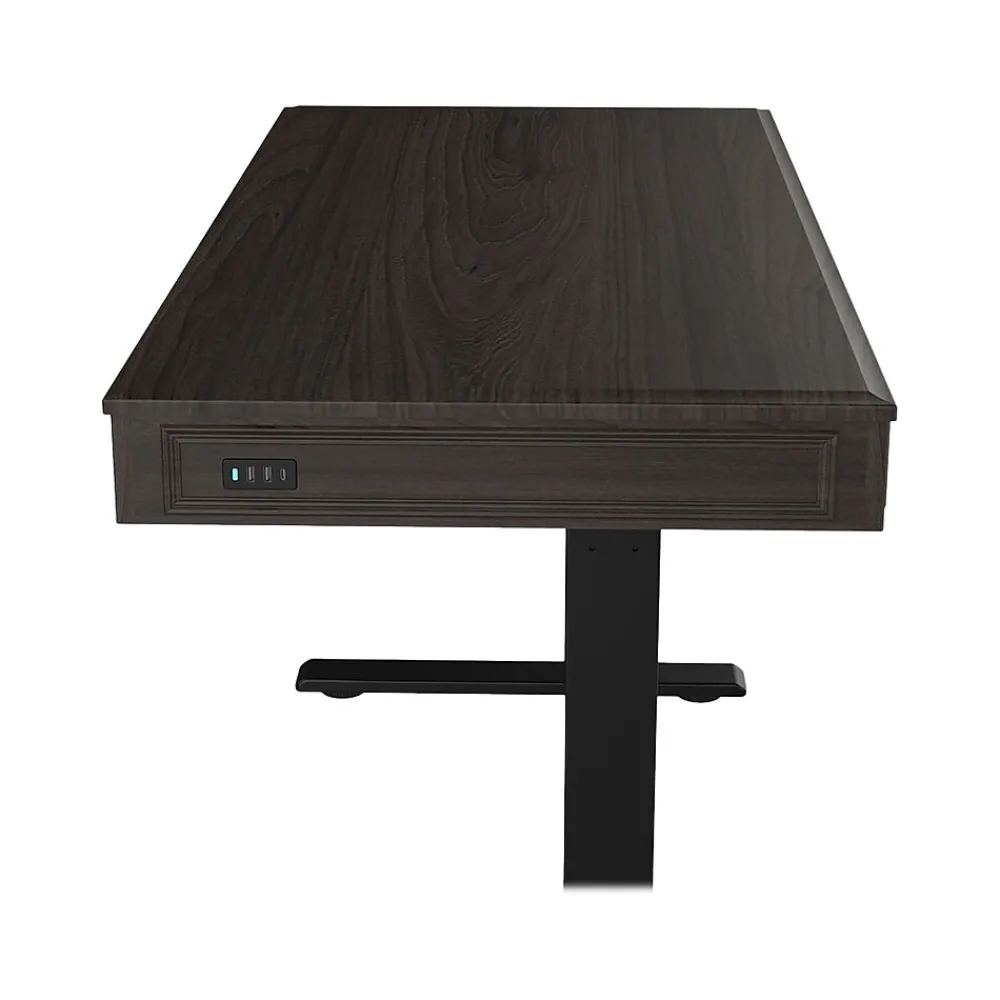 Standing Desks*FlexiSpot 48"W Electric Adjustable Standing Desk, Brown (UD5B-OFF)