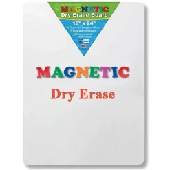 Dry Erase*Flipside Products 18" x 24" Magnetic Dry Erase Board (FLP10026)