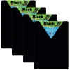 Dry Erase*Flipside Products Black Melamine Mobile Dry-Erase Whiteboard, 9" x 12", Pack of 4 (FLP40065-4)