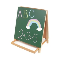 Dry Erase*Flipside Tabletop Easel, 18.5