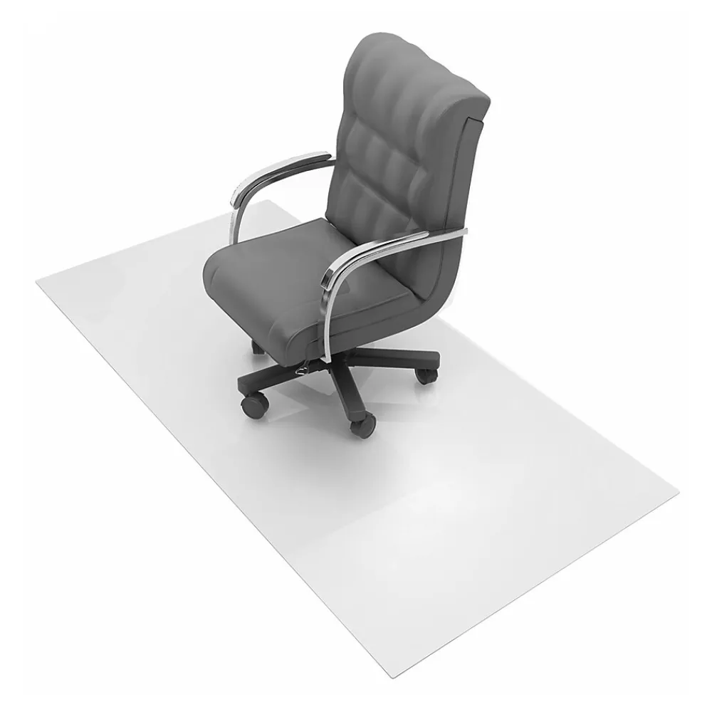 Chair Mats*Floortex Advantagemat Carpet Chair Mat, 48" x 118", Designed for Low-Pile Carpet, Clear PVC (FR1130025EV)