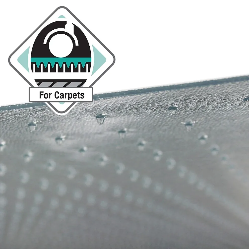 Chair Mats*Floortex Advantagemat Carpet Chair Mat, 48" x 118", Designed for Low-Pile Carpet, Clear PVC (FR1130025EV)