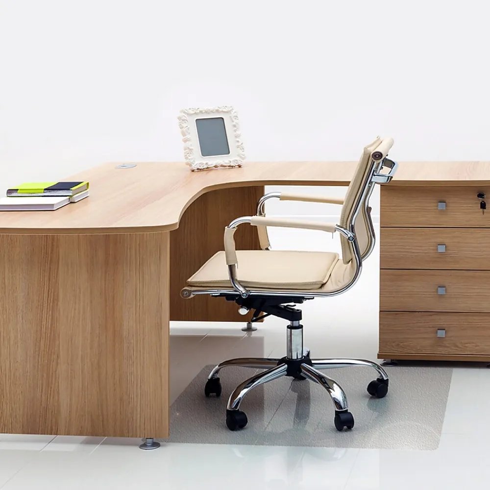 Chair Mats*Floortex Advantagemat Hard Floor Chair Mat, 30" x 48", Clear PVC (FC127519EV)