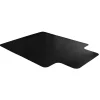Chair Mats*Floortex Advantagemat Hard Floor Chair Mat with Lip, 45" x 53", Black Vinyl (FR124553HLBV)