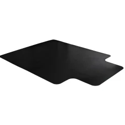 Chair Mats*Floortex Advantagemat Hard Floor Chair Mat with Lip, 36" x 48", Black Vinyl (FC123648HLBV)