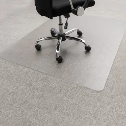 Chair Mats*Floortex Evolutionmat Carpet Chair Mat, 48" x 79", Designed for Standard-Pile Carpet, Clear Enhanced Polymer (ECO114879EP)