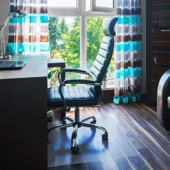 Chair Mats*Floortex Valuemat Plus Hard Floor Chair Mat, 48" x 53", Clear Polycarbonate (FR1213015ER)