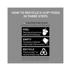 Folgers Black Silk Coffee, Keurig K-Cup Pod, Dark Roast, 96/Carton (6662CT)
