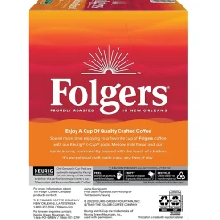 Folgers Breakfast Blend Coffee, Light Roast, 0.24 oz. Keurig® K-Cup® Pods, 24/Box (000370677/6684)