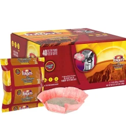Folgers Colombian Filter Packs Coffee, Medium Roast, 1.4 oz., 40/Carton (SMU10107)