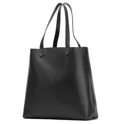 s Made Easy Leather 15.6 Laptop Tote, Black (FCTBLKMADE)<Francine Collection