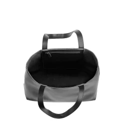 s Made Easy Leather 15.6 Laptop Tote, Black (FCTBLKMADE)<Francine Collection