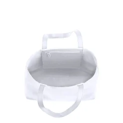 s Made Easy Leather 15.6 Laptop Tote, White (FCTWHMADE)<Francine Collection Clearance