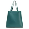 s Made Easy Leather 15.6 Laptop Tote, Green (FCTGRMADE)<Francine Collection Hot