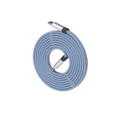 NEAT CABLE Magnetic USB-C Charging Cable, 4.9 ft., Blue (F101-LCBU5)<Function101 Online