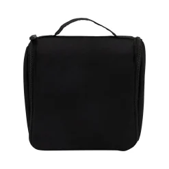 8" 12-Piece Plastic Toiletry Bag Kit, Black/Clear (36024)<G Force Online