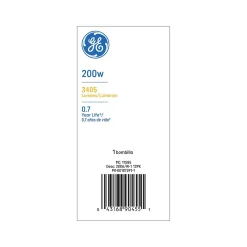 GE 200 Watt Soft White Incandescent neral-Purpose Bulb (11585)