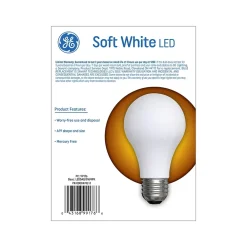GE 5 Watt Soft White LED neral-Purpose Bulb, 4/Pack (99176)