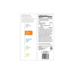 GE 5.5 Watt Soft White LED neral-Purpose Bulb, 4/Pack (93131062)