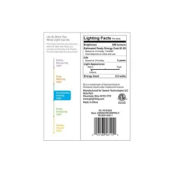 GE Basic 8.5 Watt Soft White LED neral-Purpose Bulb, 2/Pack (93131320)