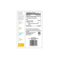 GE Basic 13 Watt Soft White LED neral-Purpose Bulb, 2/Pack (93131322)