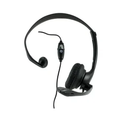 Best GE Noise Canceling Mono Hands-Free Headset, Over-the-Head, Black (98999)