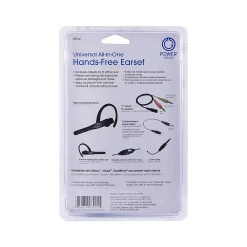 GE Noise Canceling Mono Hands-Free Earset, Over-the-Ear, Black (98941)