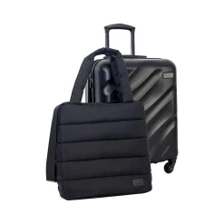 Hardside Spinner Luggage Set, Black (GB23-2)<Geoffrey Beene Best
